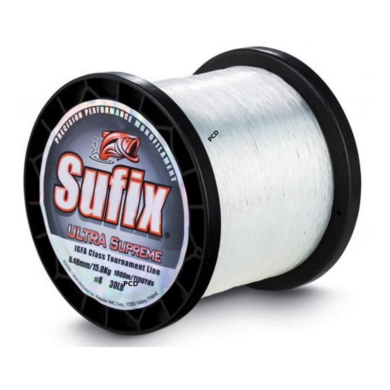 Nylon Sufix Ultra Supreme Clear IGFA 1000M