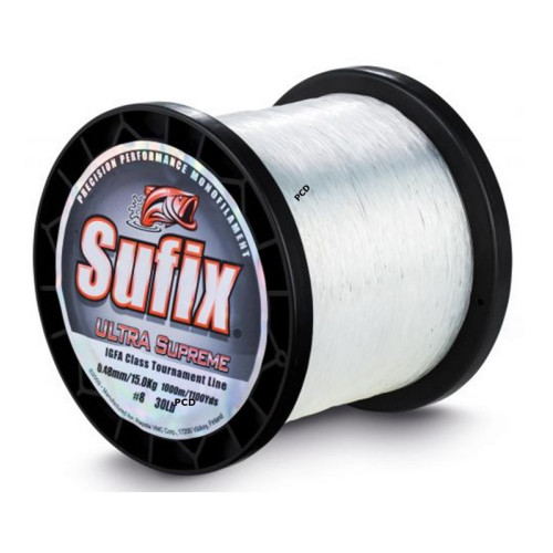 Nylon Sufix Ultra Supreme Clear IGFA 1000M