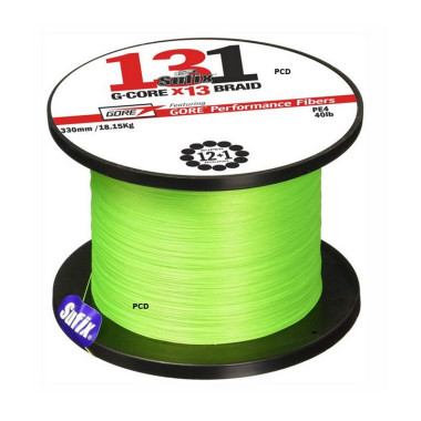 Tresse Sufix 131 G-Core 1500M Neon Chartreuse