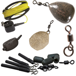 Plombs, Back leads et émerillons carpe